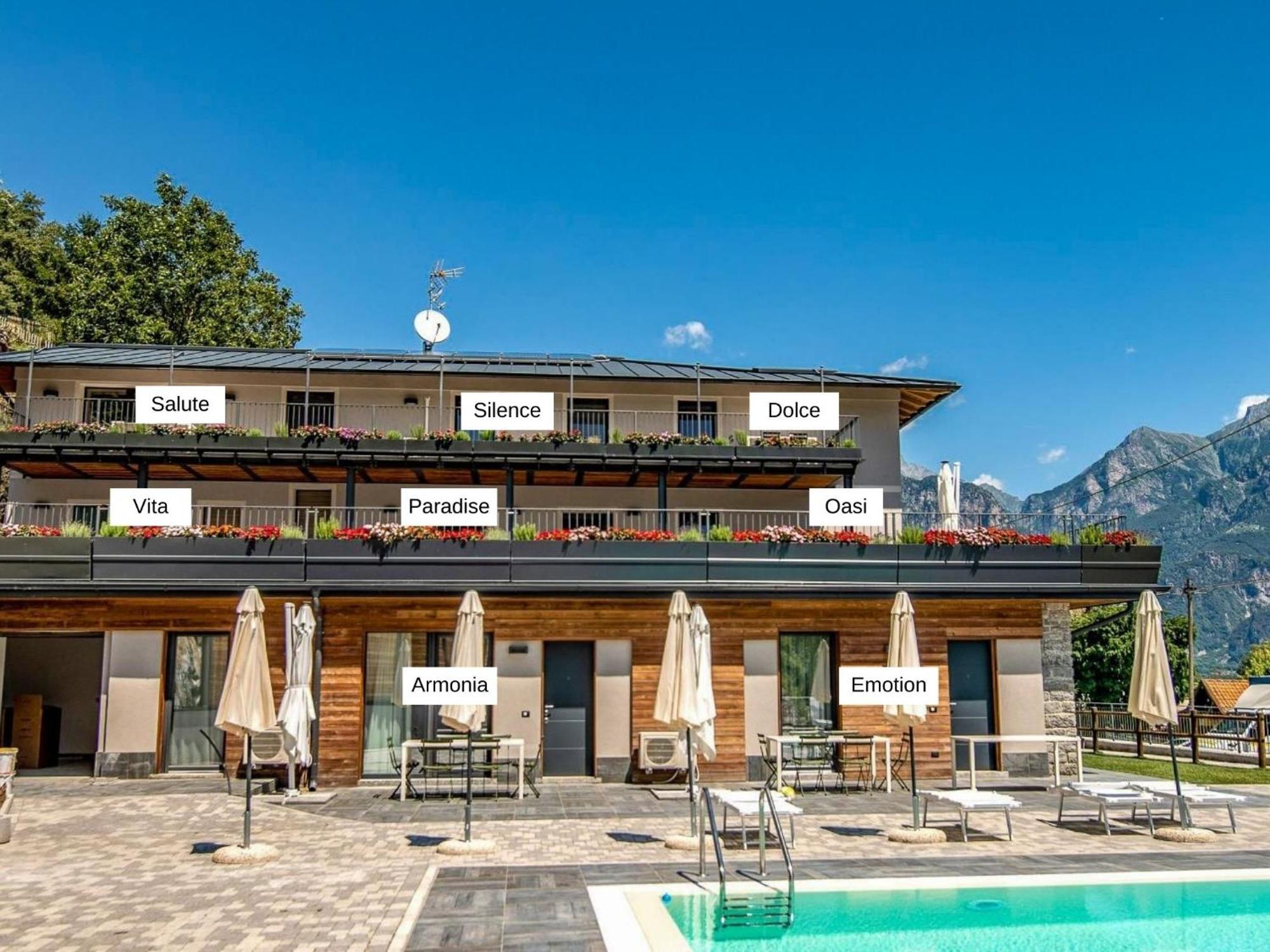 Dascio Dolce Ferienwohnung Panorama Balkon Am See Exterior photo
